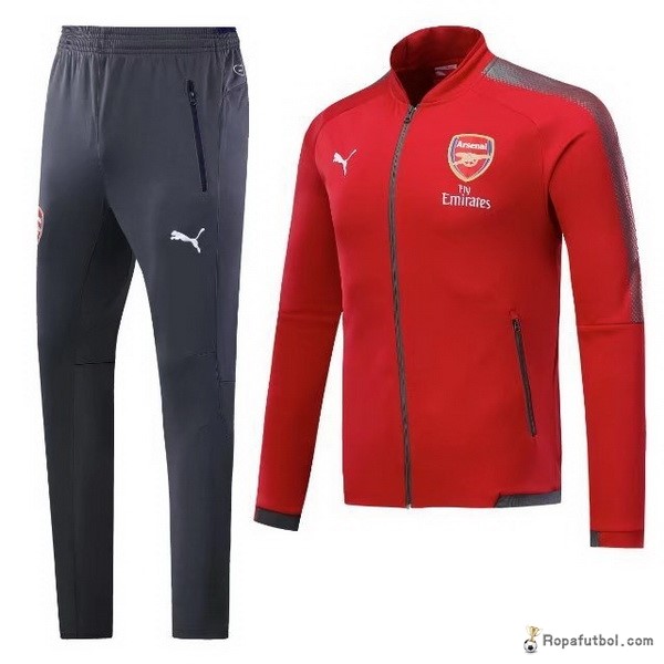 Chandal Arsenal 2017/18 Rojo Gris